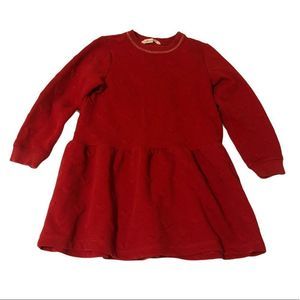 🔑5/$30 H&M Red Heart Dress Little Girls 4-6 Y
